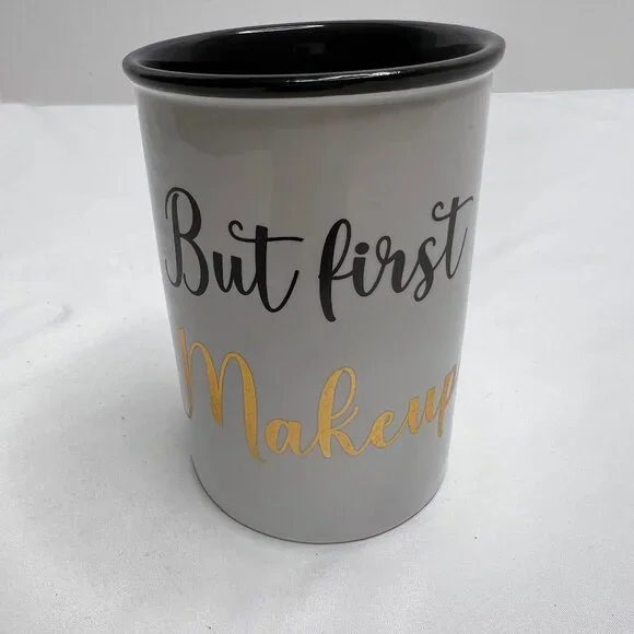 Ceramic Makeup Brush & Accessory Holder Cup 