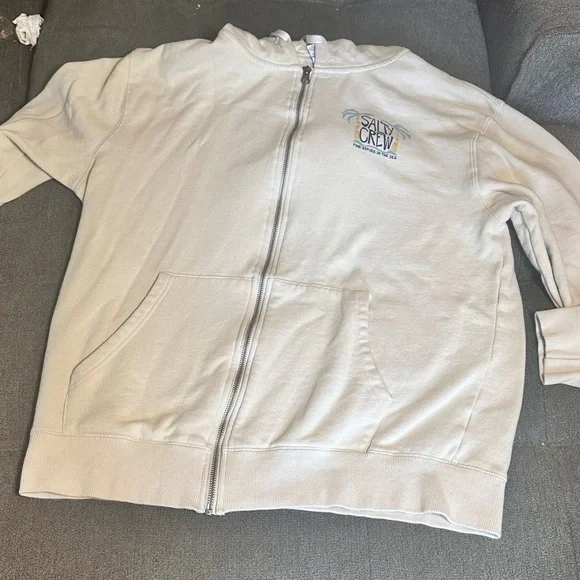 Salty Crew Kids' Cream Jacket