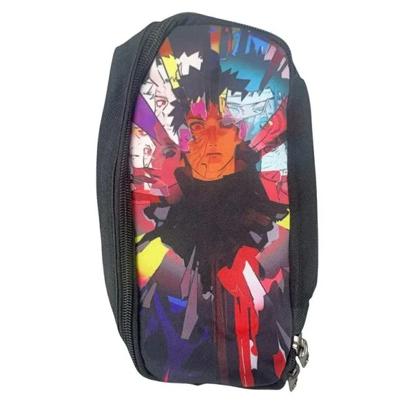 Naruto Shippuden Obito Uchiha NINTENDO SWITCH Anime Manga Zip‎ Pencil Case NEW