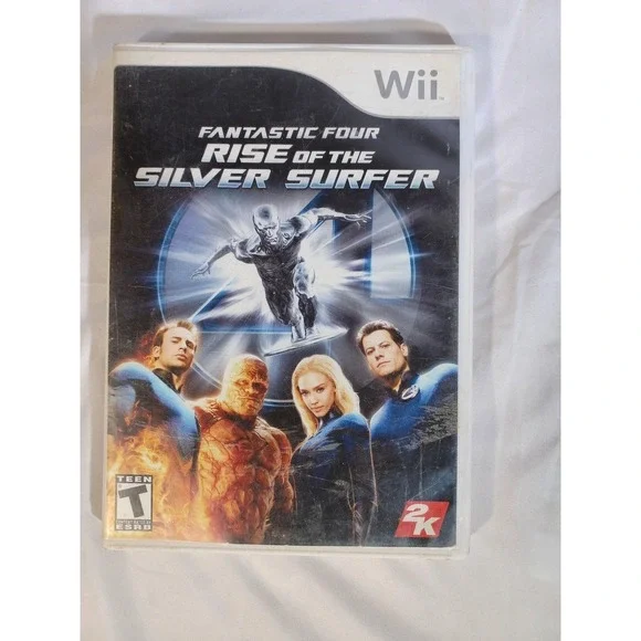 Fantastic 4 Rise Of The Silver Surfer Wii Game Marvel 2K T NTSC-U/C‎ 2007 Manual