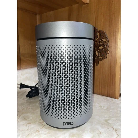 DREO Portable PTC Electric Ceramic Fan Heater Timer Temp Sensor TESTED‎
