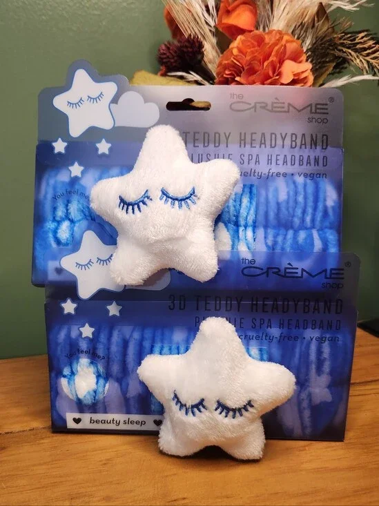 The Creme Shop 3D Plushie Headband, Set Of 2