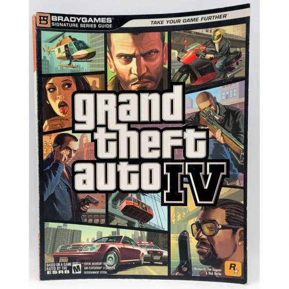 Grand Theft Auto‎ IV 4 Signature Series Strategy Guide Brady Games Book
