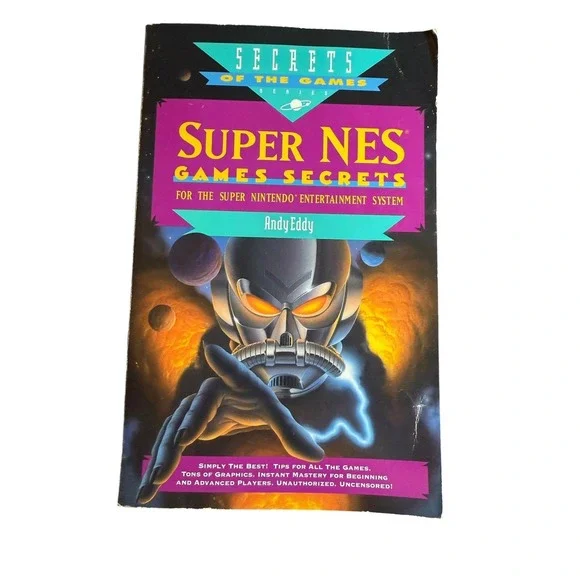 Secrets of the Game Series Super NES Games Secrets Prima 1992 Nintendo Book