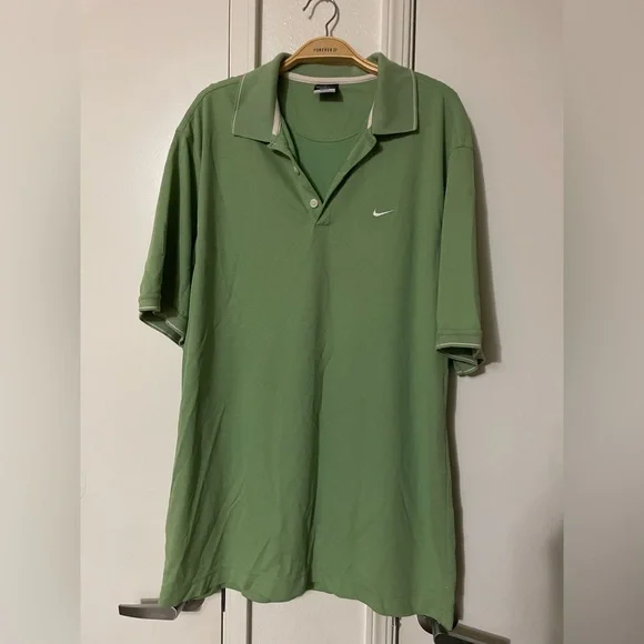 Nike golf polo green
