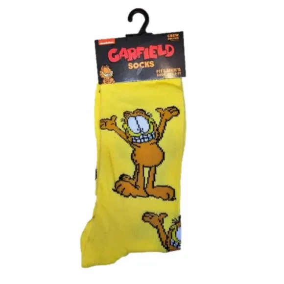 Garfield Socks Unisex Adult NEW