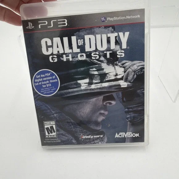 Call Of Duty Ghosts Activision‎ Sony PlayStation 3 Video Game Case Manual Only