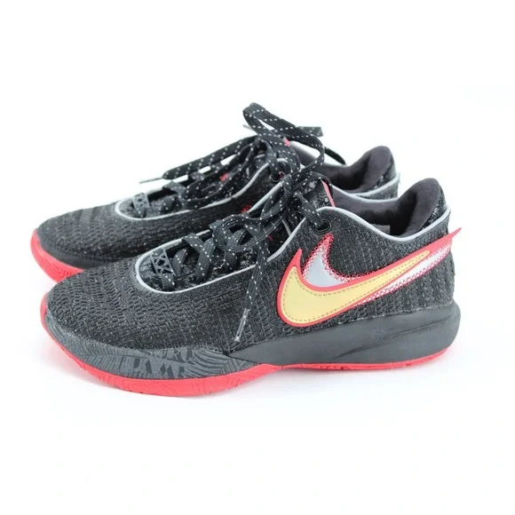 Nike Lebron 20 XX 'Miami Heat' Black University‎ Red Sneaker DJ5423-001 Mens 5.5