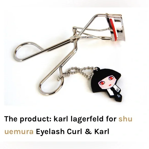 NIB Shu Uemura x Karl Lagerfeld Eyelash Curler