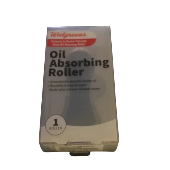 Walgreens Oil Absorbing Roller Natural Volcanic Stone Reusable Easy Wash‎