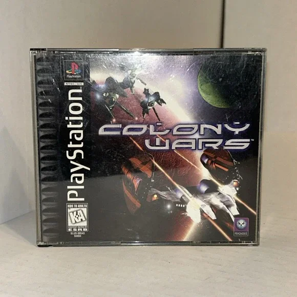 Colony Wars (Sony Playstation 1, 1997) PS1 w/‎ 2 Discs