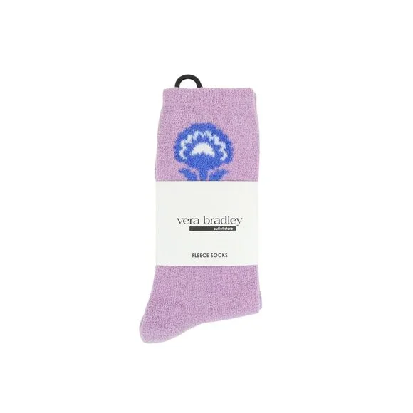 Vera Bradley Fall‎ Thistle Fleece Socks NWT