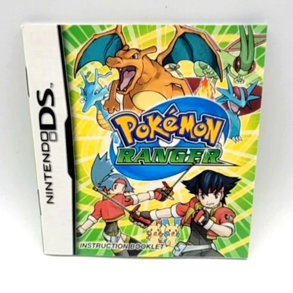 Pokemon Ranger‎ Nintendo DS MANUAL ONLY *NO GAME*
