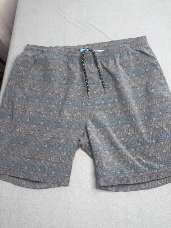 Men's Kavu Swim Shorts Draw String Outdoor Aztec Water size Large