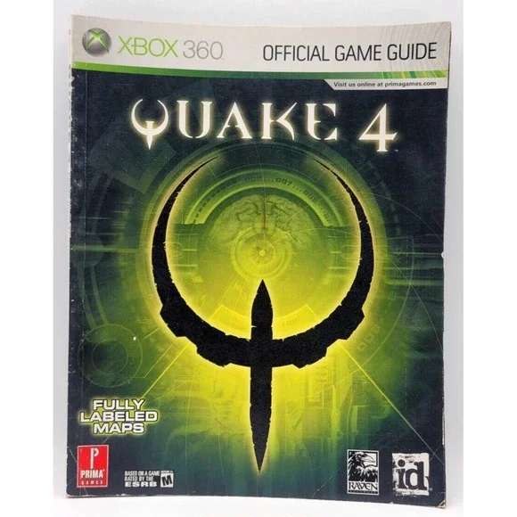 Quake 4 Prima Official Guide‎ Strategy Book Xbox 360