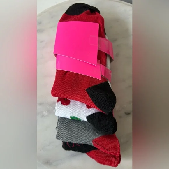 NWT BETSEY JOHNSON TROUSER SOCKS 4 PAIR