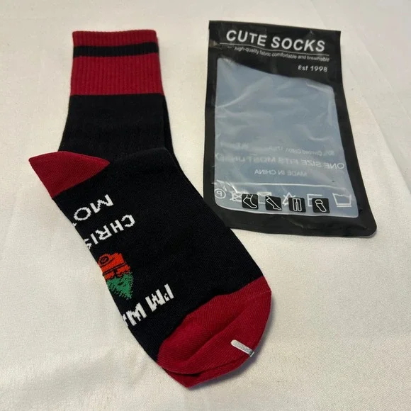 Funny Christmas‎ Socks 