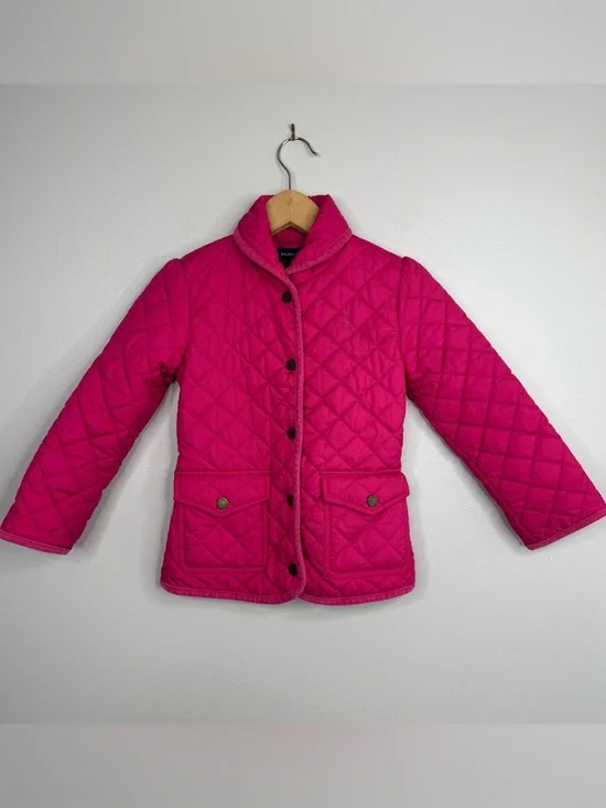 Ralph Lauren Kids Quilted Puffer Shawl Collar 6