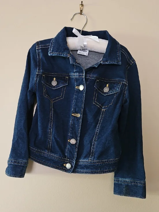 Sonoma Girls Blue Jean Jacket. Sz 5