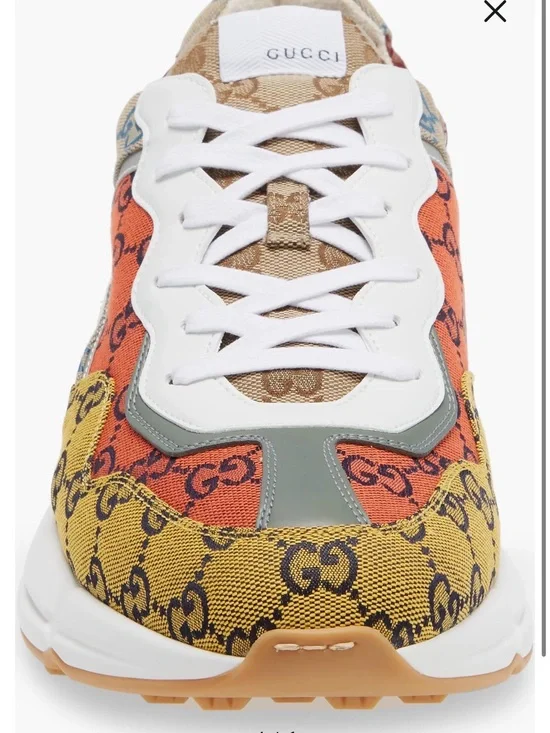 Gucci Rhyton Multicolor GG Sneaker 6.5 men’s