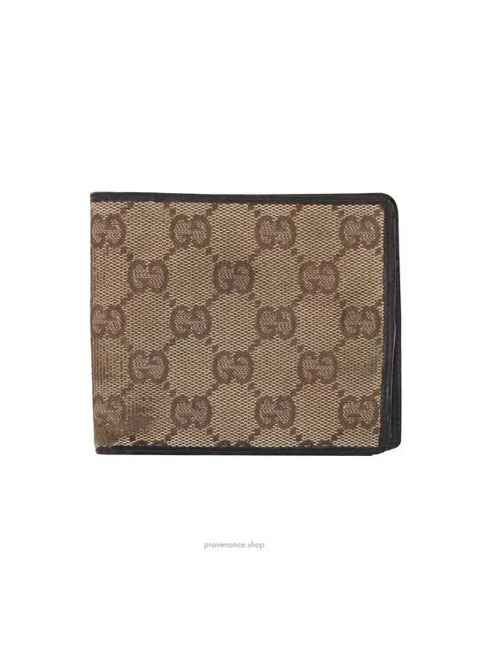 🔴 Gucci GG Canvas Bifold Wallet