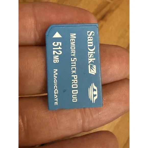 SanDisk SD 512MB Memory Stick PRO Duo Card‎ - SDMSPD-512-A10