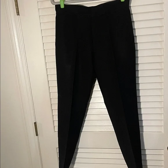 Gucci Men's Black Crisp Laine Wool Dress Pants