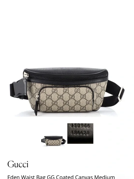 Gucci GG Supreme Eden Belt Bag