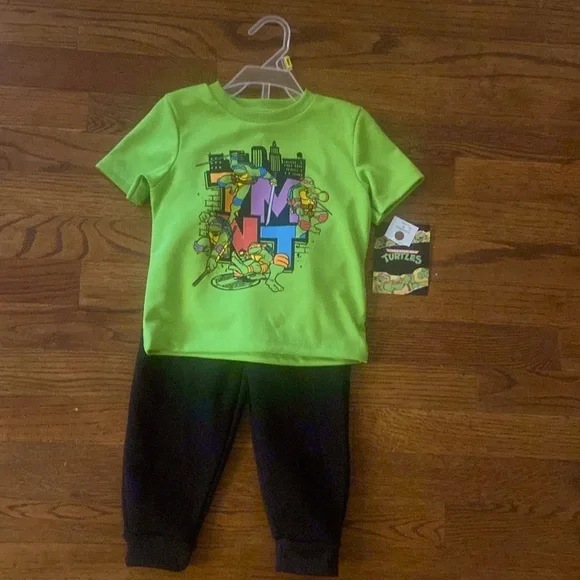 Ninja turtles 24month shirt and jogger set