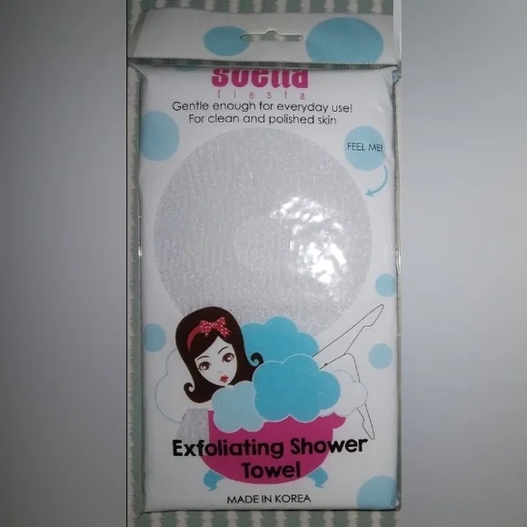 Exfoliating Shower Towel