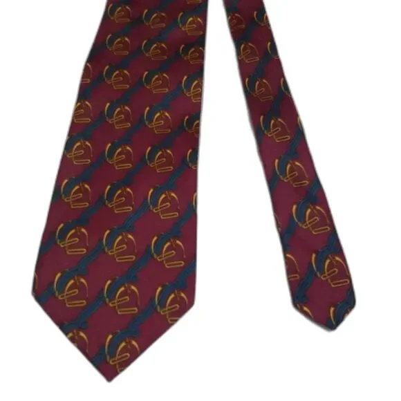 PAOLO GUCCI SILK GG MONOGRAM TIE