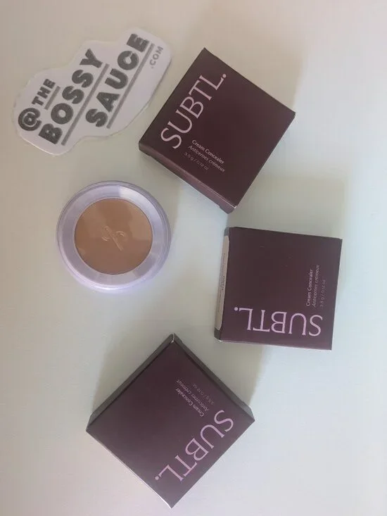 SUBTL Beauty Stackable Cream Concealer in 0004N Light/Neutral (3 Pack) NIB