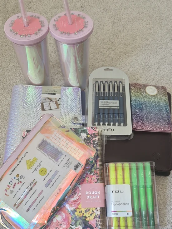 Planners and Accessories.