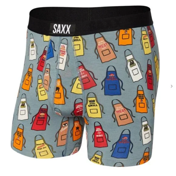 SAXX ULTRA Boxer Briefs with Fly “Grillicious