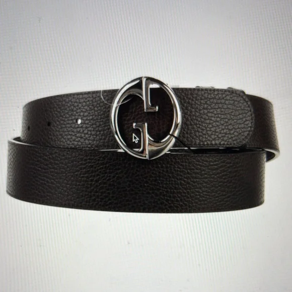 NWOT Men’s Gucci 1973 Coll.Leather Reversible Belt Blk/Brn SZ 110 cm 41,38-40 US