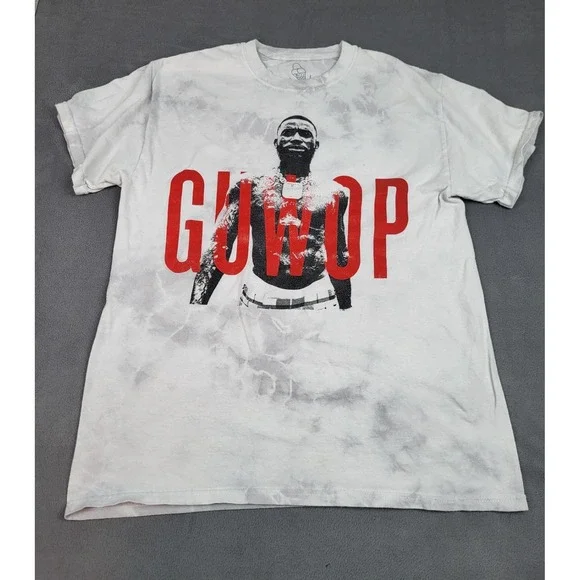 Gucci Mane Guwop Shirt Adult Medium White Brrr Hip Hop‎ Legend Super Cold Crew
