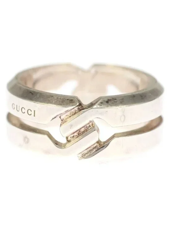 Gucci Knot Infinity Ring Silver