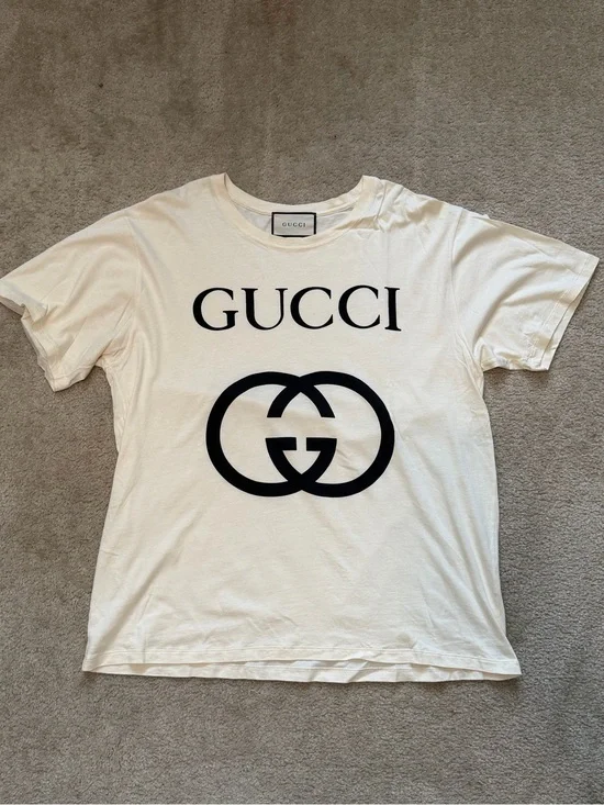 Gucci Oversize T-Shirt With Interlocking G