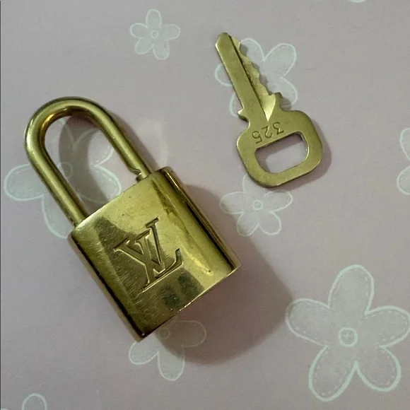 Louis vuitton brass lock set #325