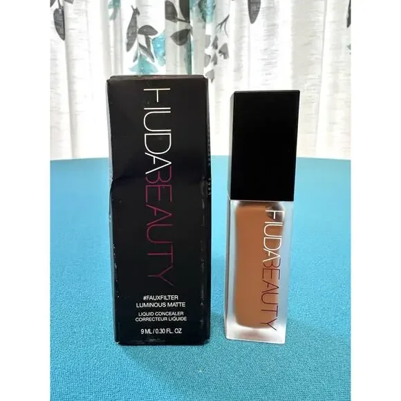 Huda Beauty Fauxfilter Luminous Matte Liquid Concealer - BUTTERSCOTCH 7.5G - New