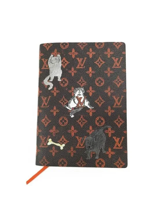 Louis Vuitton Cahier Clemence Notebook Monogram Catgram Agenda
