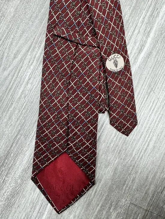 Gucci Vintage Silk Tie