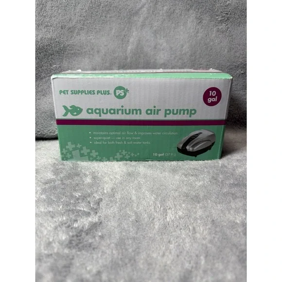 Pet Supplies Plus Aquarium Air Pump 10 Gallon New