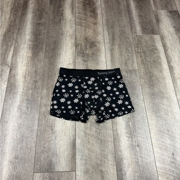 Tommy John‎ Black Snowflake Underwear