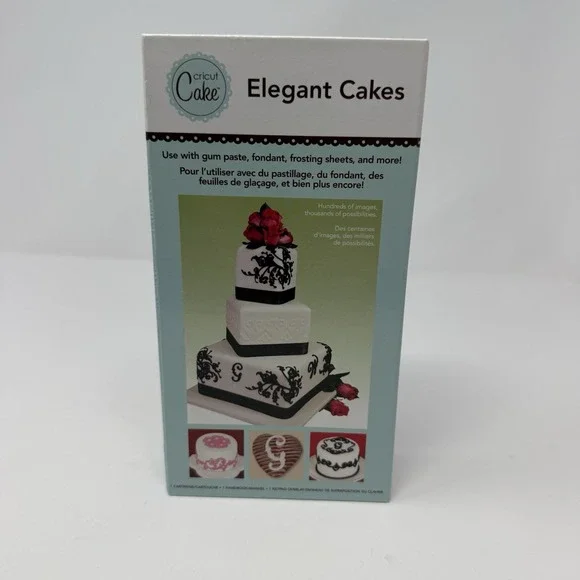 Cricut Cake ELEGANT CAKES Cartridge Wedding Keyboard Booklet
