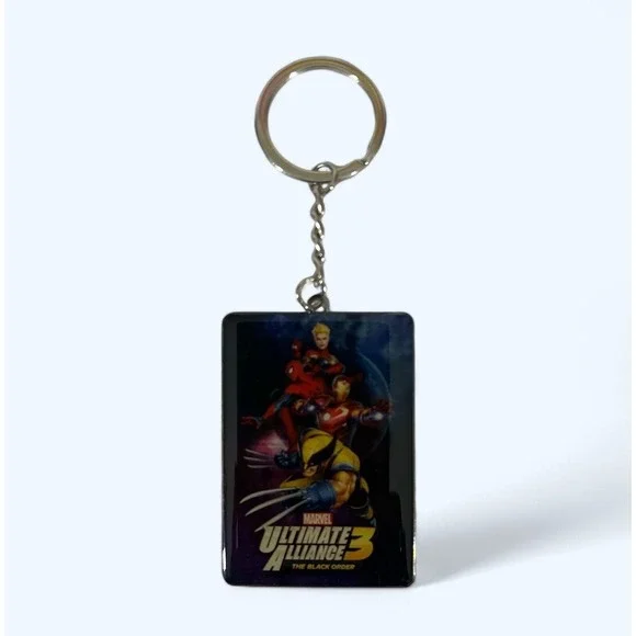 Marvel Ultimate Alliance 3 The Black Order Key Chain Nintendo Switch Promo