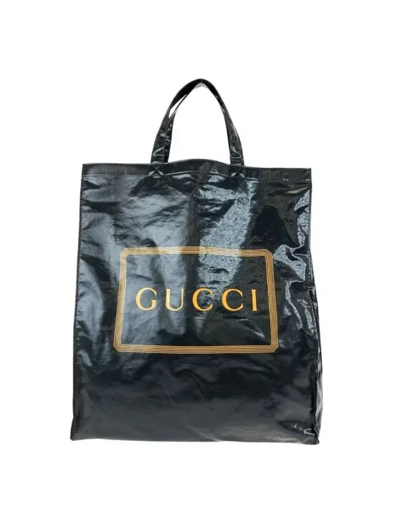 Gucci Black Yellow Tote Business