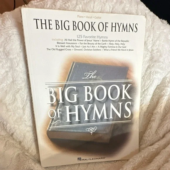 Hal Leonard Big Book of Hymns Piano/Vocal/Guitar Religious Song Book HL00310510