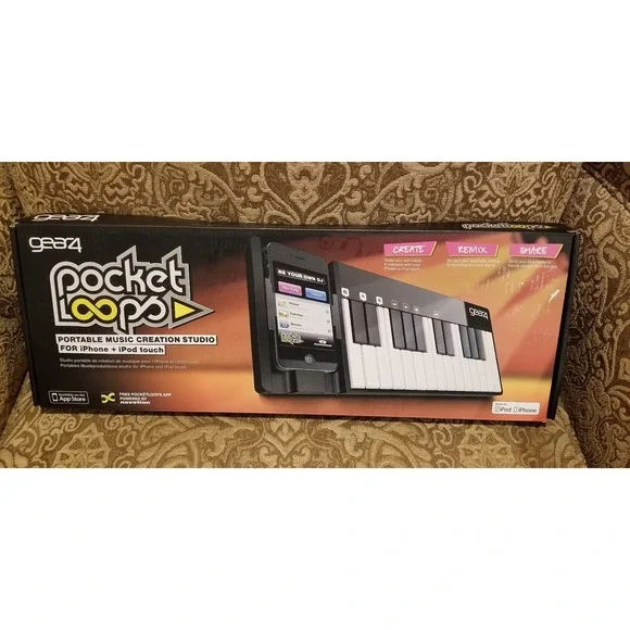 GEAR4 POCKETLOOPS PORTABLE MUSIC CREATION STUDIO KEYBOARD