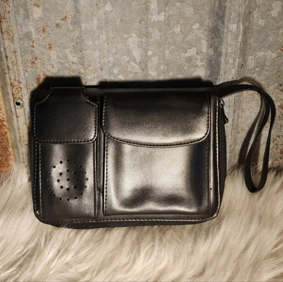 VINTAGE Leather River Ridge Personal Organizer/Planner With Caculator